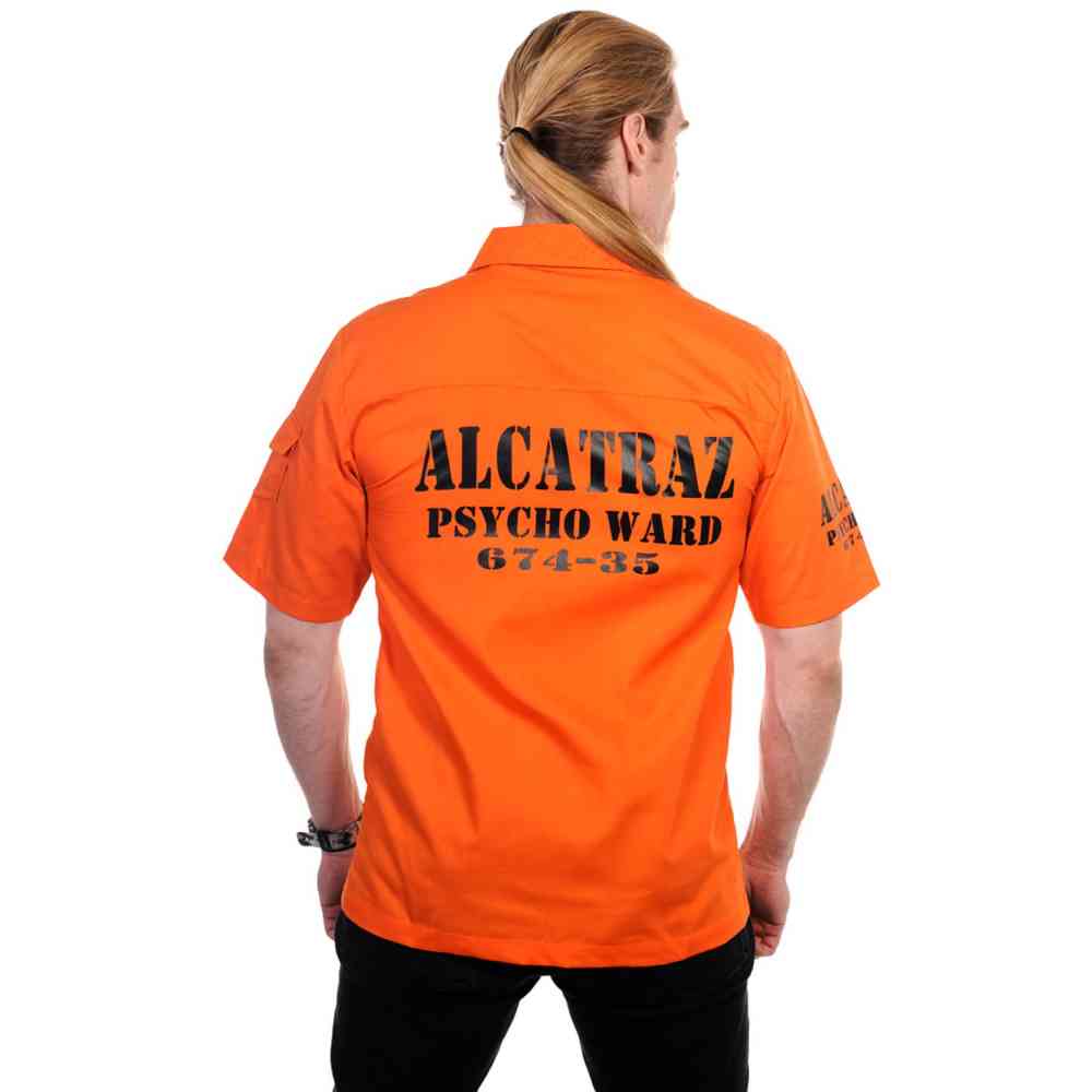 Banned - ALCATRAZ Bluse - Orange